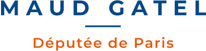 Maud Gatel – Députée de Paris – Circonscription du 6ème & du 14ème Logo